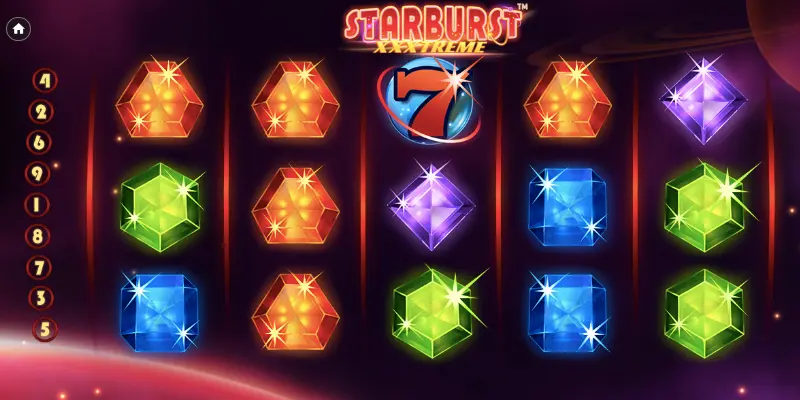 Бонусні функції ігрового автомата Starburst XXXtreme