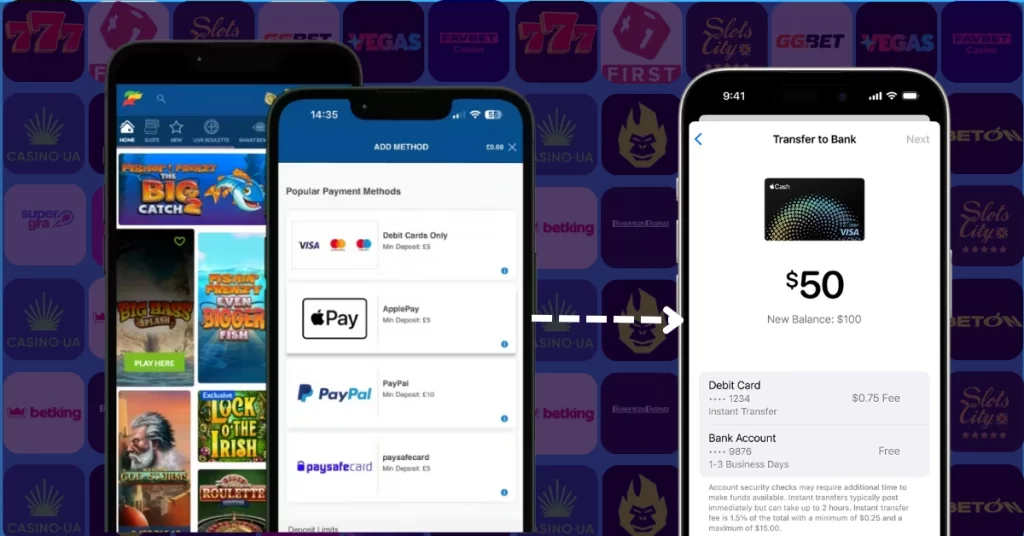 Виведення коштів через «Епл Пей»