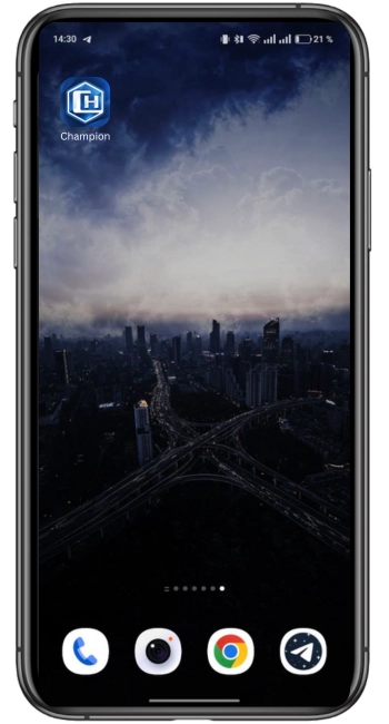 Champion Android app